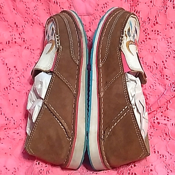 Women's Ariat Cruisers cow skull leather shoes size 7 - Picture 4 of 9